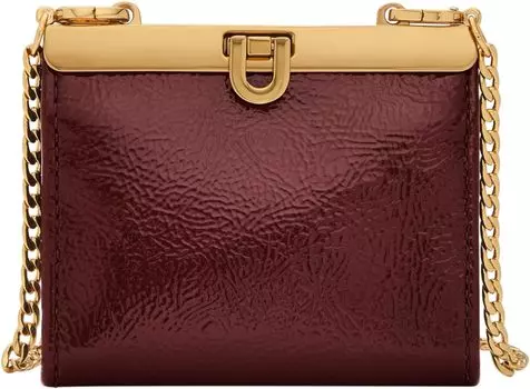 Сумка кросс-боди Fossil Penrose Small Wallet Crossbody, цвет Red Mahogany