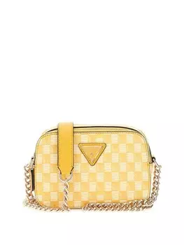 Сумка кросс-боди GUESS Crossbody G Wave, желтый