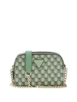 Сумка кросс-боди GUESS Crossbody Wave, зеленый