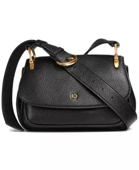 Сумка кросс-боди из букле Donna Karan New York, черный