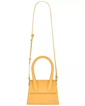 Сумка кросс-боди Jacquemus Le Chiquito Moyen, цвет Dark Yellow