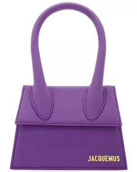 Сумка кросс-боди Jacquemus Le Chiquito Moyen, фиолетовый