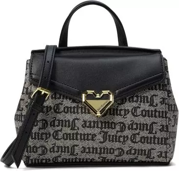 Сумка кросс-боди Juicy Couture Modern Chic Crossbody, цвет Oversized Gothic Status Black Beige