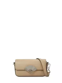 Сумка кросс-боди Karl Lagerfeld Crossbody Signature Fan, песочный