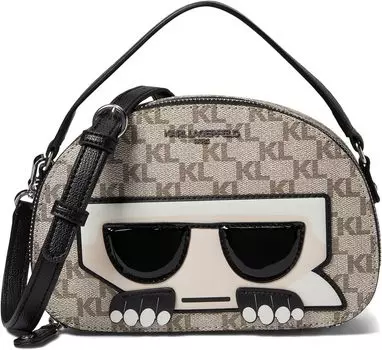 Сумка кросс-боди Karl Lagerfeld Paris Maybelle Crossbody, цвет Tan/Black Multi