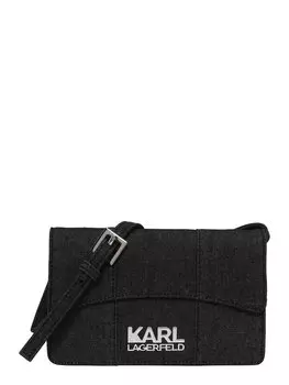Сумка кросс-боди Karl Lagerfeld, пятнистый черный