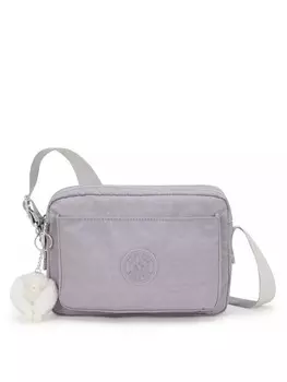 Сумка кросс-боди Kipling ABANU M, светло-серый