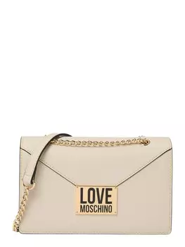 Сумка кросс-боди Love Moschino Crossbody, бежевый
