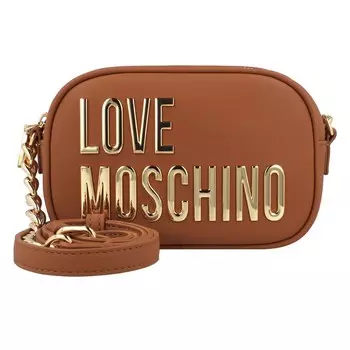 Сумка кросс-боди Love Moschino Crossbody Bold Love, коричневый