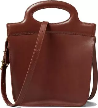 Сумка кросс-боди Madewell The Toggle Crossbody Bag in Leather, цвет Cherry Wood