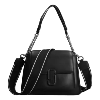 Сумка кросс-боди Marc Jacobs Shoulder Bag In Black Leather, черный