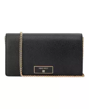 Сумка кросс-боди Mary Phone Chain Nine West, черный