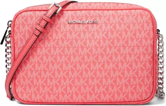 Сумка кросс-боди Michael Kors Jet Set Large East/West Crossbody, цвет Geranium