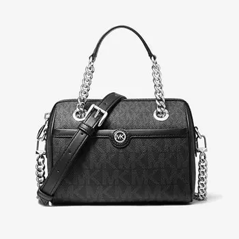 Сумка кросс-боди Michael Michael Kors Blaire Extra-Small Logo Duffel, черный