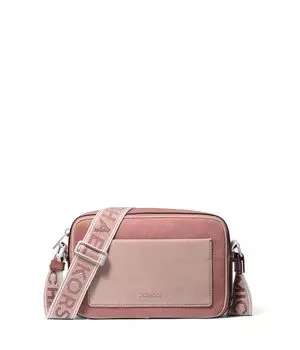 Сумка кросс-боди MICHAEL Michael Kors Maeve Large East West Pocket Crossbody, цвет Rose Multi