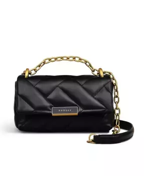 Сумка кросс-боди Mill Bay XL Quilt Flap Over Radley London, черный