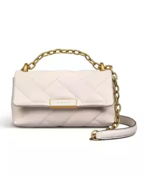 Сумка кросс-боди Mill Bay XL Quilt Flap Over Radley London, белый
