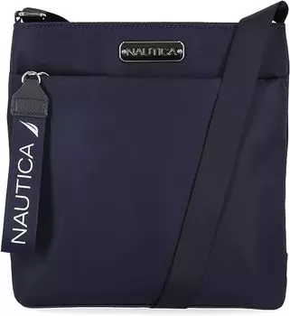 Сумка кросс-боди Nautica Diver Nylon Small Purse with Adjustable Shoulder Strap, темно-синий