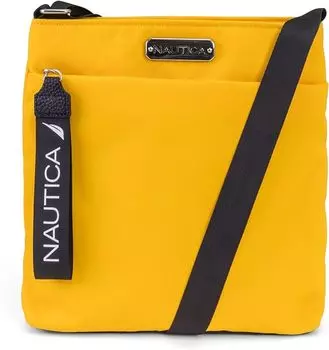Сумка кросс-боди Nautica Diver Nylon Small Purse with Adjustable Shoulder Strap, желтый