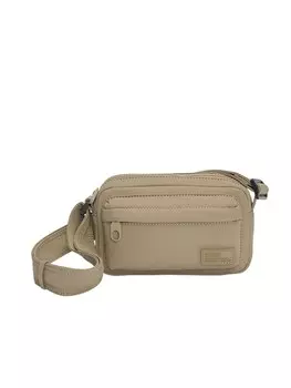 Сумка кросс-боди Pull&Bear Crossbody, темно-бежевый