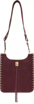 Сумка кросс-боди Rebecca Minkoff Darren Medium Feed Bag, цвет Garnet