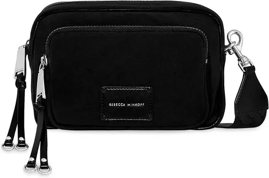 Сумка кросс-боди Rebecca Minkoff Nolita Nylon Crossbody, черный