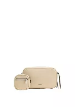 Сумка кросс-боди s.Oliver Crossbody, бежевый