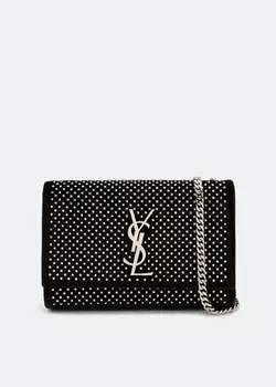 Сумка кросс-боди SAINT LAURENT Small Kate chain bag, черный