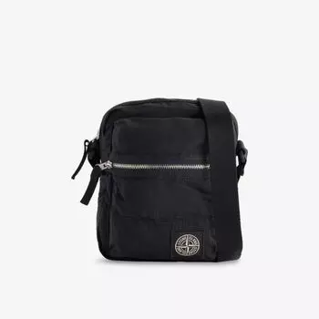 Сумка кросс-боди Stone Island Brand-Patch с ракушкой, черный
