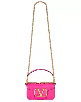 Сумка кросс-боди Valentino Garavani Loco Small Shoulder, розовый