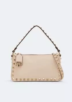 Сумка кросс-боди VALENTINO GARAVANI Rockstud small crossbody bag, белый