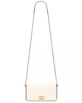 Сумка кросс-боди Valentino Garavani V Logo Signature Pouch, цвет Light Ivory