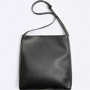 Сумка кросс-боди Zara Soft Vertical, черный