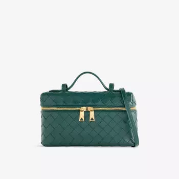 Сумка-кроссбоди кожаная Bottega Veneta Bang Bang, зеленый