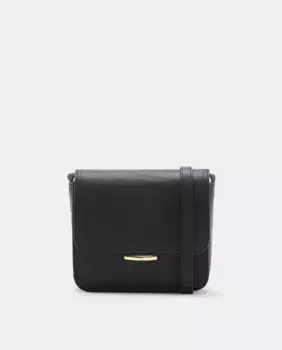 Сумка-кроссбоди с клапаном и застежкой Latouche, черный