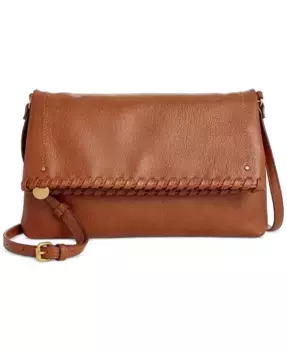 Сумка-кроссбоди Whipstitch East West Flap Small Style & Co, коричневый