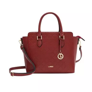 Сумка L.CREDI FILIBERTA, цвет Carmine Red