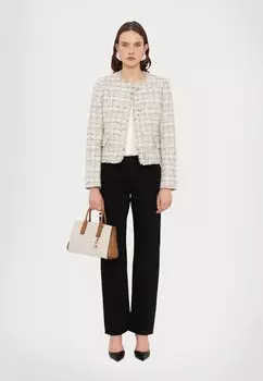 Сумка LAILA SATCHEL MICHAEL Michael Kors, молочный