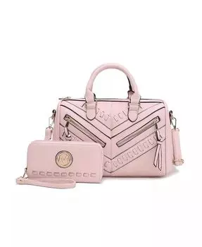 Сумка Lara с кошельком от Mia K Mkf Collection, розовый