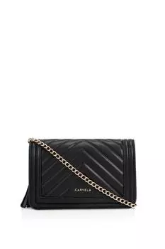 Сумка Lara Tassel Flapover Carvela, черный