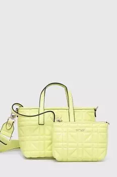 Сумка ЛАТОНА Guess, зеленый