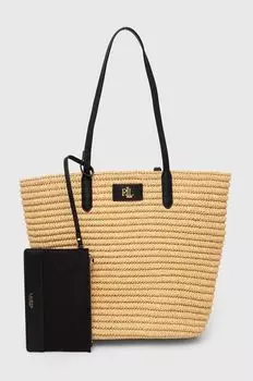 Сумка Lauren Ralph Lauren, бежевый