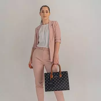 Сумка Lazarotti Palermo Handtasche 34,5 cm, синий