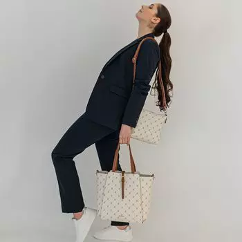 Сумка Lazarotti Palermo Handtasche 34 cm, экрю