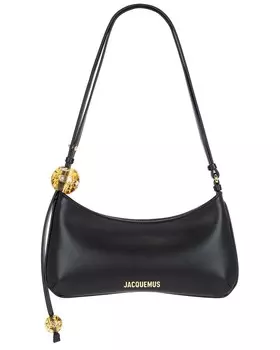 Сумка Le Bisou с жемчугом Jacquemus, черный