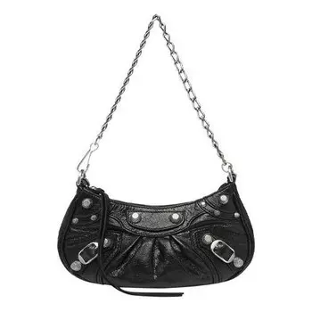 Сумка le cagole mini bag with chain 'black' Balenciaga, черный