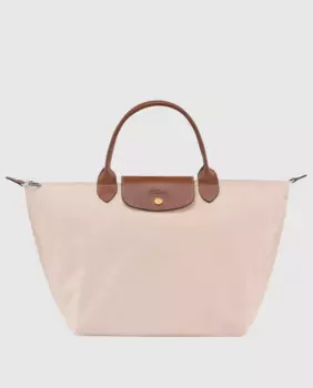 Сумка Le Pliage Original на молнии с застежкой Longchamp, цвет Natural