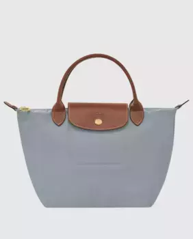 Сумка Le Pliage Original на молнии с застежкой Longchamp, серый