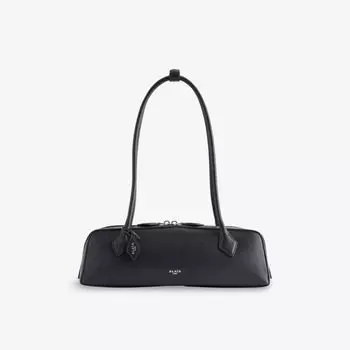 Сумка Le teckel Alaia из замши, мультиколор