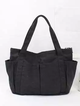 Сумка легкая деловая, черный